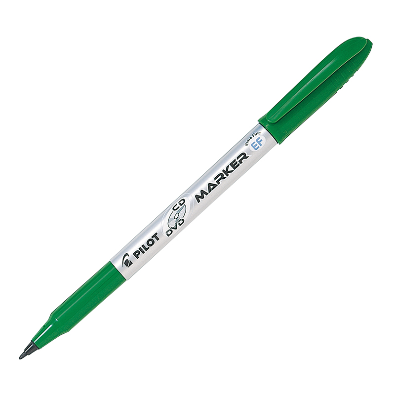 MARCADOR PILOT CD/DVD VERDE