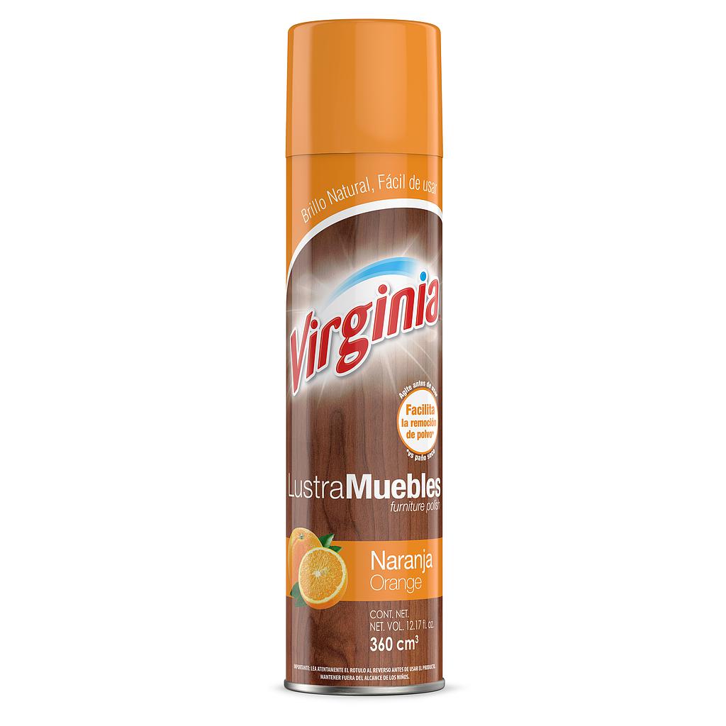 LUSTRAMUEBLES VIRGINIA AEROSOL 360 cc NARANJA 