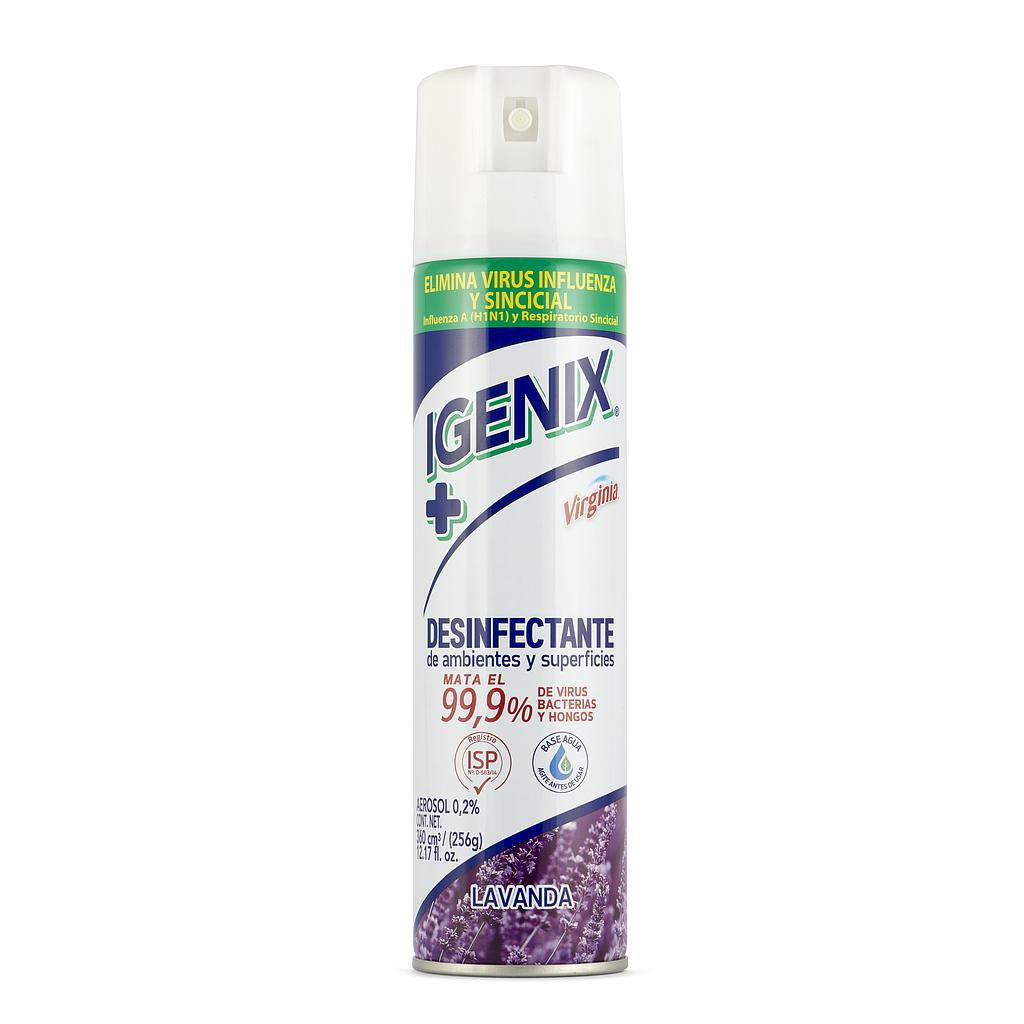 DESINFECTANTE IGENIX VIRGINIA 360 cc LAVANDA ( CA )