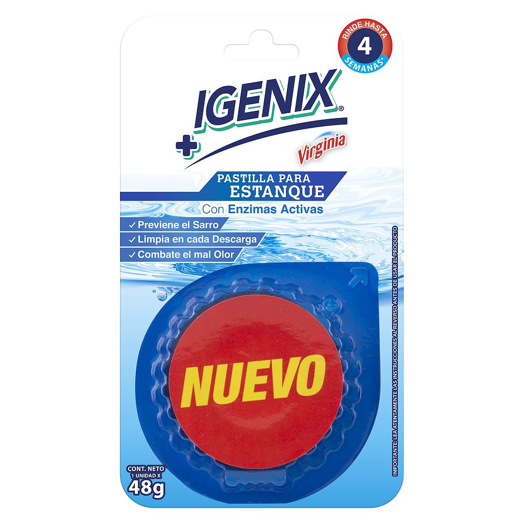 PASTILLA ESTANQUE IGENIX VIRGINIA AZUL 48 Grs. 