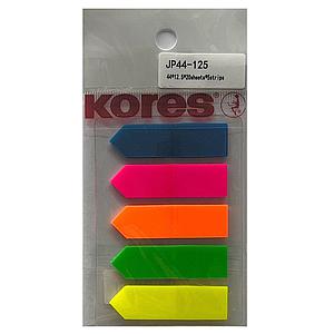 BANDERITA KORES 5 COLORES JP44-125 20 HJS. 44 X 12,5 mm ( CM )