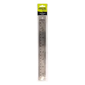 REGLA DE ACERO NEOLITE 20 CM.