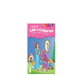 LIBRO LEO Y COLOREO BLANCA NIEVES MUNDICRON