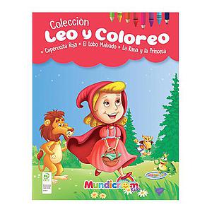 LIBRO LEO Y COLOREO CAPERUCITA ROJA