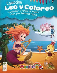 LIBRO LEO Y COLOREO LA SIRENITA