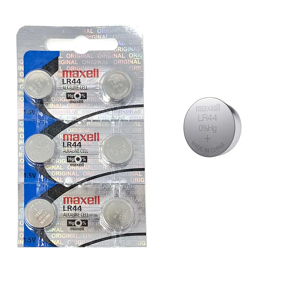 PILA MAXELL LR44 1.5V (2 PILAS)