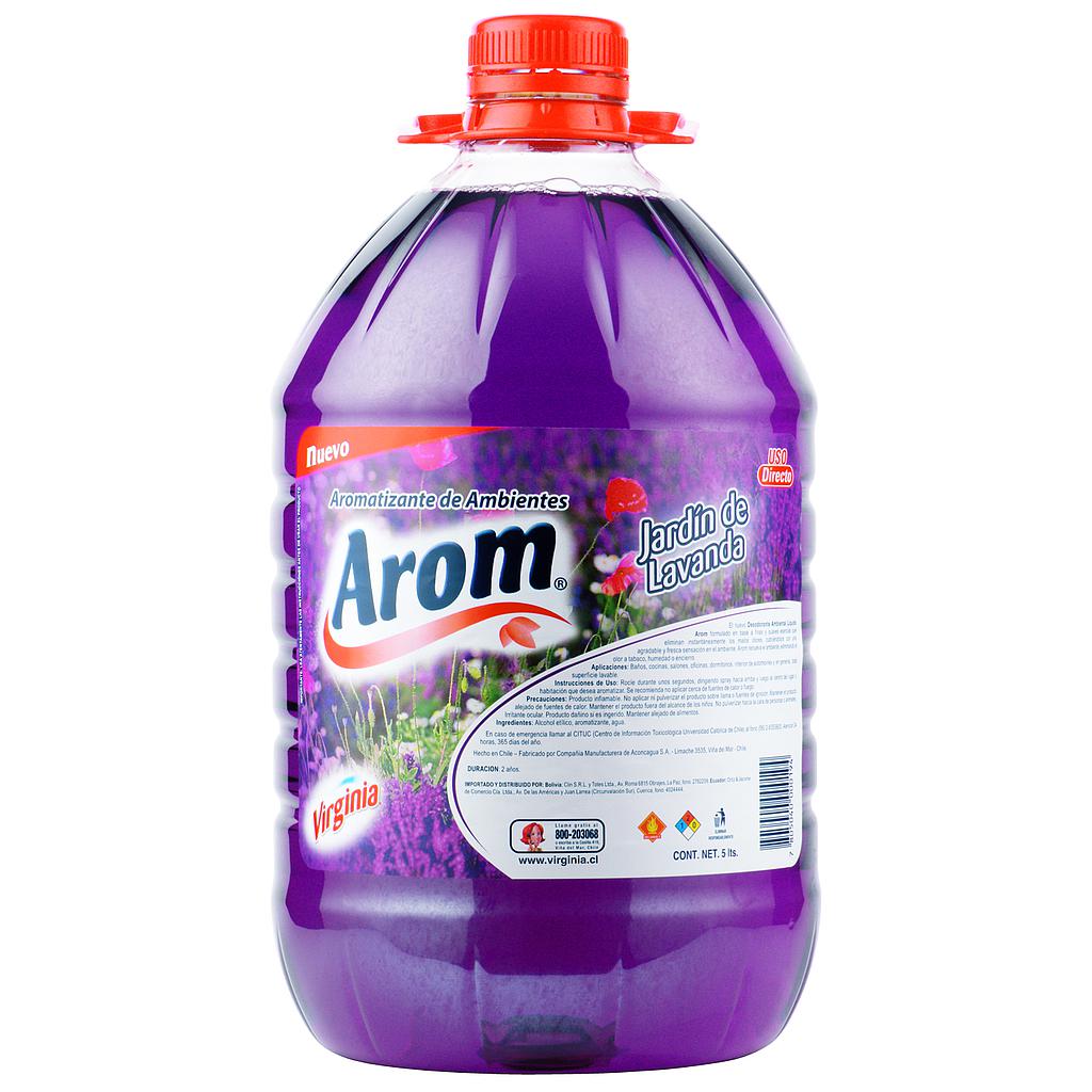 DESODORANTE LIQUIDO AROM VIRGINIA 5Lts LAVANDA 