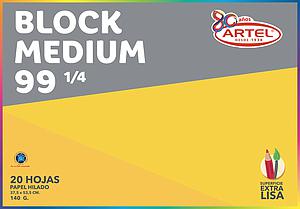 BLOCK DE DIBUJO ARTEL MEDIUM 99 1/4 