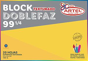BLOCK DE DIBUJO ARTEL MEDIUM 99 1/4  DOBLE FAZ 37,5X53,5CM 120Gr