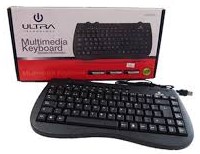 TECLADO MULTIMEDIA ULTRA TECHNOLOGY UT-K115U USB