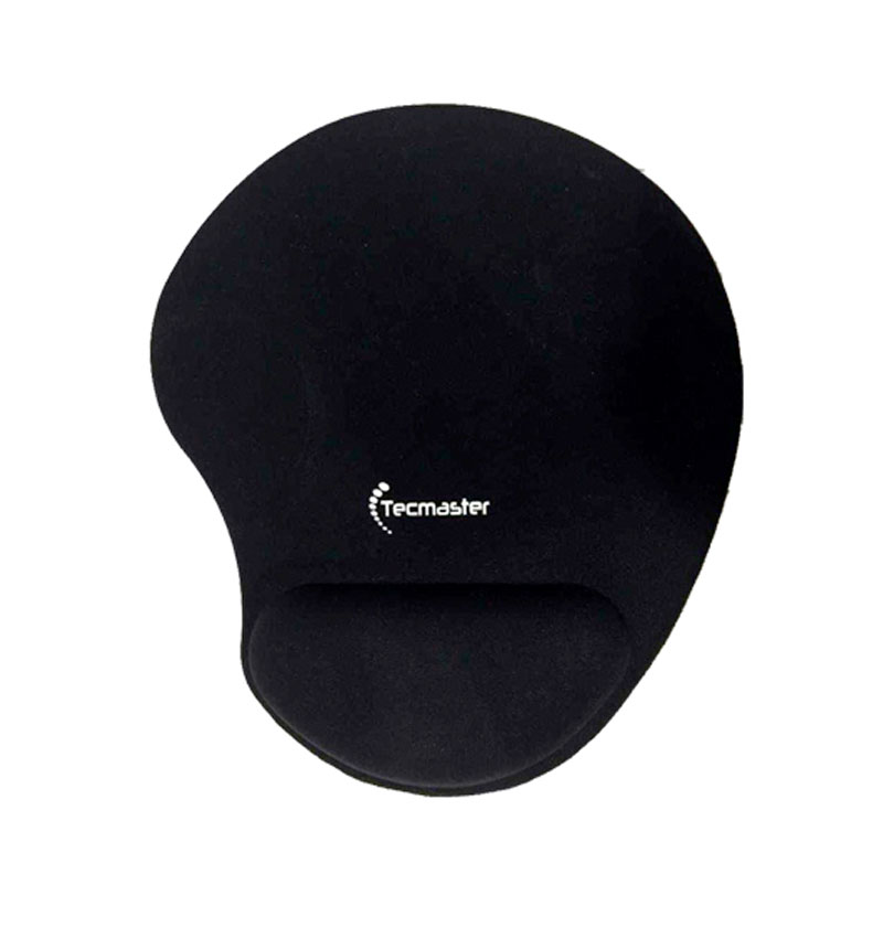 PAD MOUSE TECMASTER C/APOYA MUÑECAS TM-GEL05-BK 