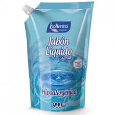 JABON LIQUIDO BALLERINA 750 ML DOYPACK HIPOALERGENICO ( LIC.W )