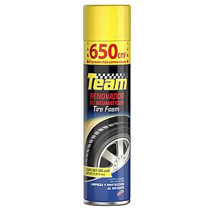 RENOVADOR DE NEUMATICO TEAM AEROSOL 650 cc
