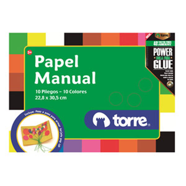 ESTUCHE TORRE PAPEL MANUAL IMAGIA ( DESC. )