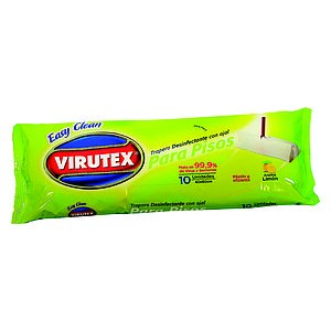 TRAPERO HUMEDO VIRUTEX DESINFECTANTE 10 UND. CREATIVA