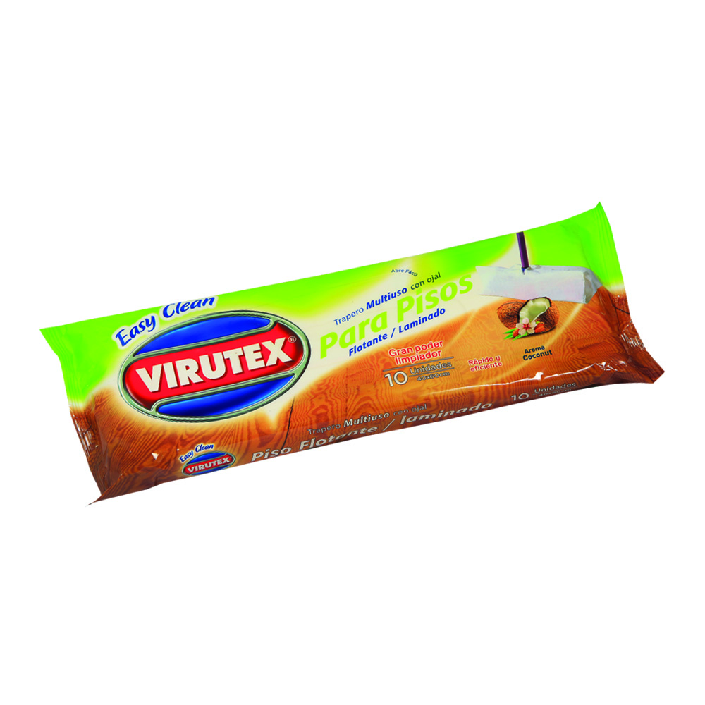PAÑO PISO FLOTANTE VIRUTEX 10 UND, CREATIVA