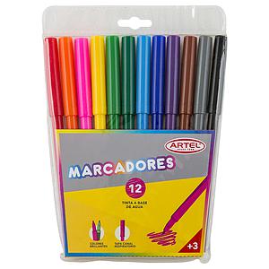 MARCADORES ARTEL 12 COLORES ( CM )
