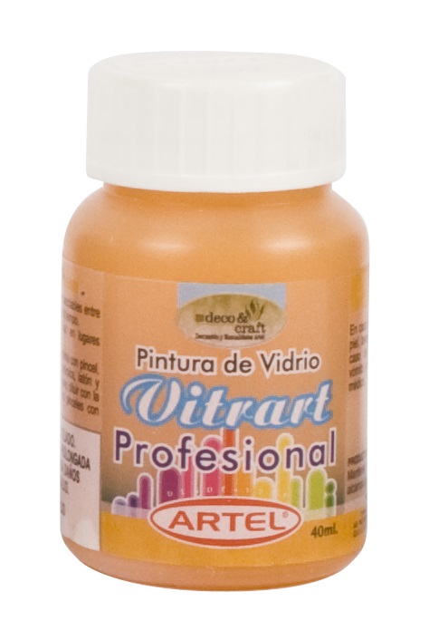 PINTURA VITRART ARTEL 40 ml AMARILLA Nro. 75