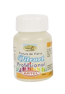 PINTURA VITRART ARTEL 40 ml. BLANCO Nro. 11