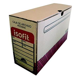 CAJA ARCHIVO MEDIANA ISOFIT  43 X 27 X 15cm. ( CO )