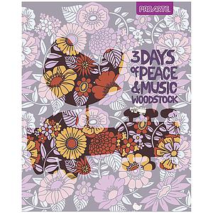 CUADERNO PROARTE UNIV. 7mm 100 Hjs WOODSTOCK WOMAN 