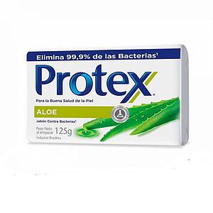 JABON ANTIBACTERIAL PROTEX  ALOE NATURAL 125GRS.