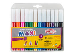 MARCADORES ARTEL JUMBO MAXI 12 COLORES