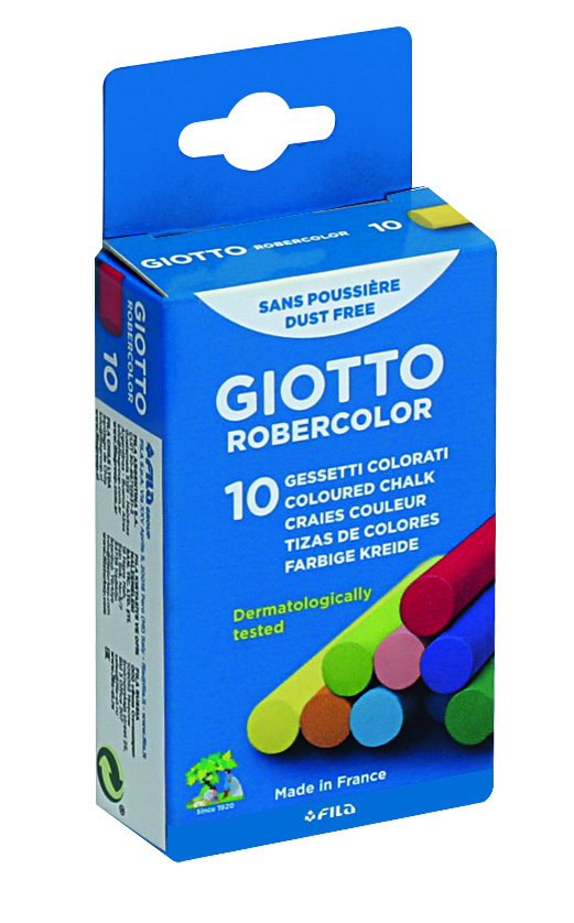 TIZA GIOTTO ROBERCOLOR 10 UNIDADES COLOR