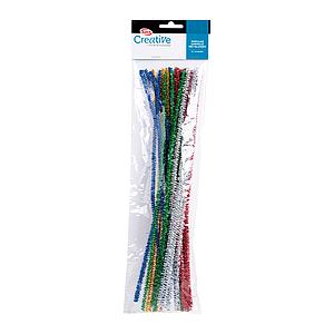 VARILLA DE CHENILLE  METALIZADO ADIX 25 Unidades