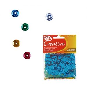 LENTEJUELAS ADIX COLORES SURTIDOS 75grs.c/u.(A711001)