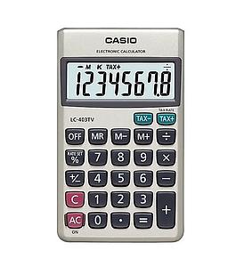 CALCULADORA CASIO LC-403 TV