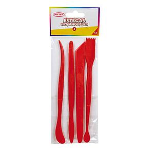 SET DE ESTECAS ARTEL PARA MODELAR 4 PIEZAS