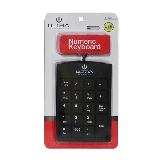 TECLADO NUMÉRICO USB ULTRA UT-K200U