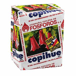 FOSFOROS COPIHUE PAQUETE 10 CAJITAS