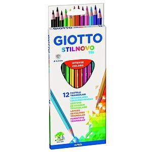 LAPICES DE COLORES GIOTTO STILNOVO TRI 12 Unidades ( DESC. )