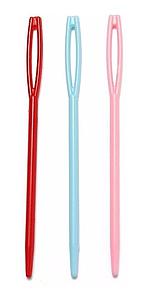 AGUJAS PLASTICAS X 3 UNIDADES