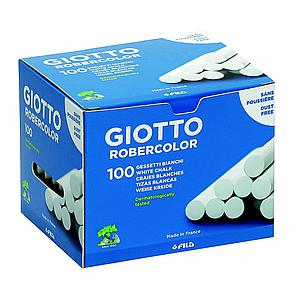 TIZA GIOTTO ROBERCOLOR 100 UNID. BLANCA