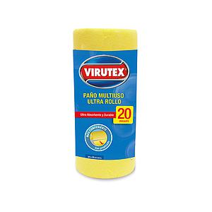 PAÑO MULTIUSO VIRUTEX EN ROLLO X 20 UNID.