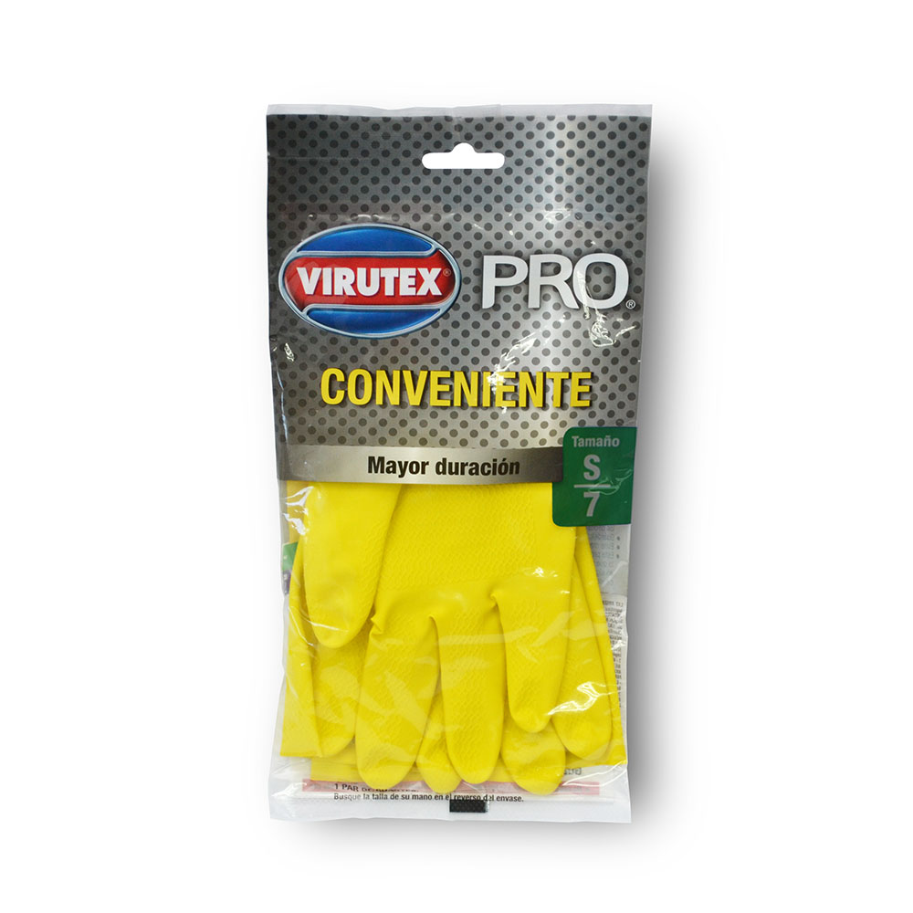 GUANTE VIRUTEX PRO AMARILLO CONV. (S)
