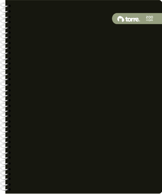 CUADERNO TORRE UNIV. 7mm 200 Hjs CLASICO UNIVERSITY