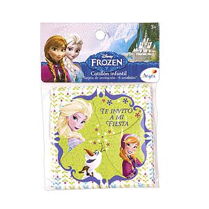 TARJETA DE INVITACION ARGOS FROZEN