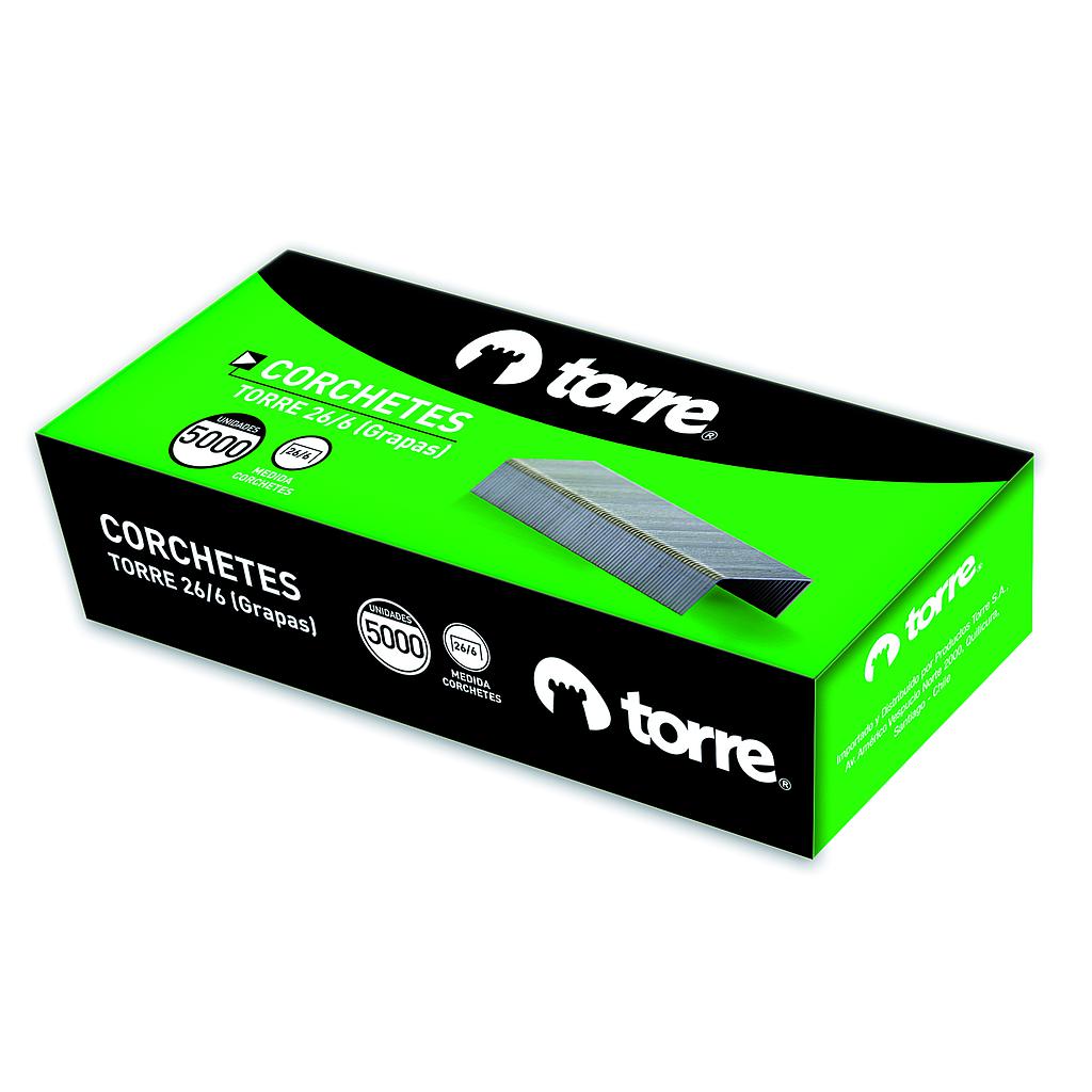 CORCHETE TORRE 26/6 5000 UNID. ( CH )