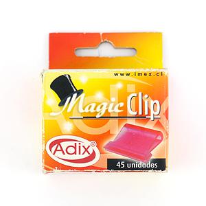 MAGIC CLIPS ADIX PLASTICOS 4.8 mm COLORES ( DESC. )