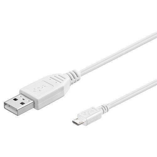 CABLE MANHATTAN MICRO USB HI-SPEED 1.8MTS BLANCO