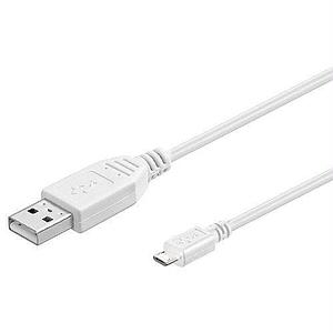 CABLE MANHATTAN MICRO USB HI-SPEED 1.8MTS BLANCO