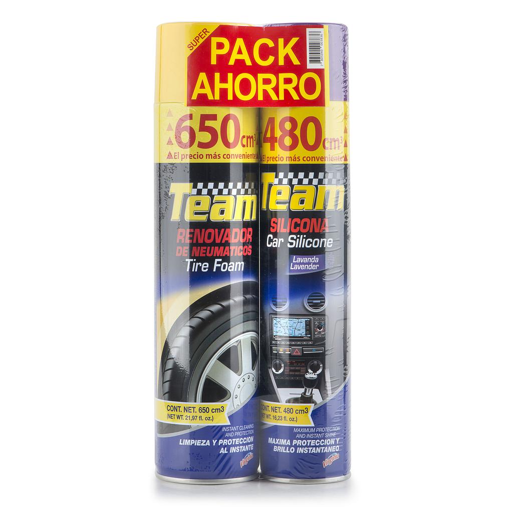 PACK SILICONA + RENOVADOR TEAM VIRGINIA 