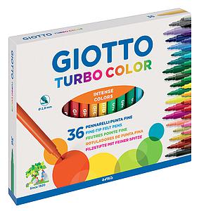 MARCADOR GIOTTO TURBO COLOR 36 COLORES