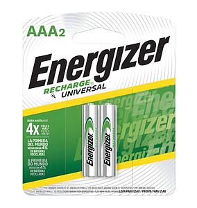 PILA ENERGIZER AAA2 (700mAh) RECARGABLE UNIVERSAL