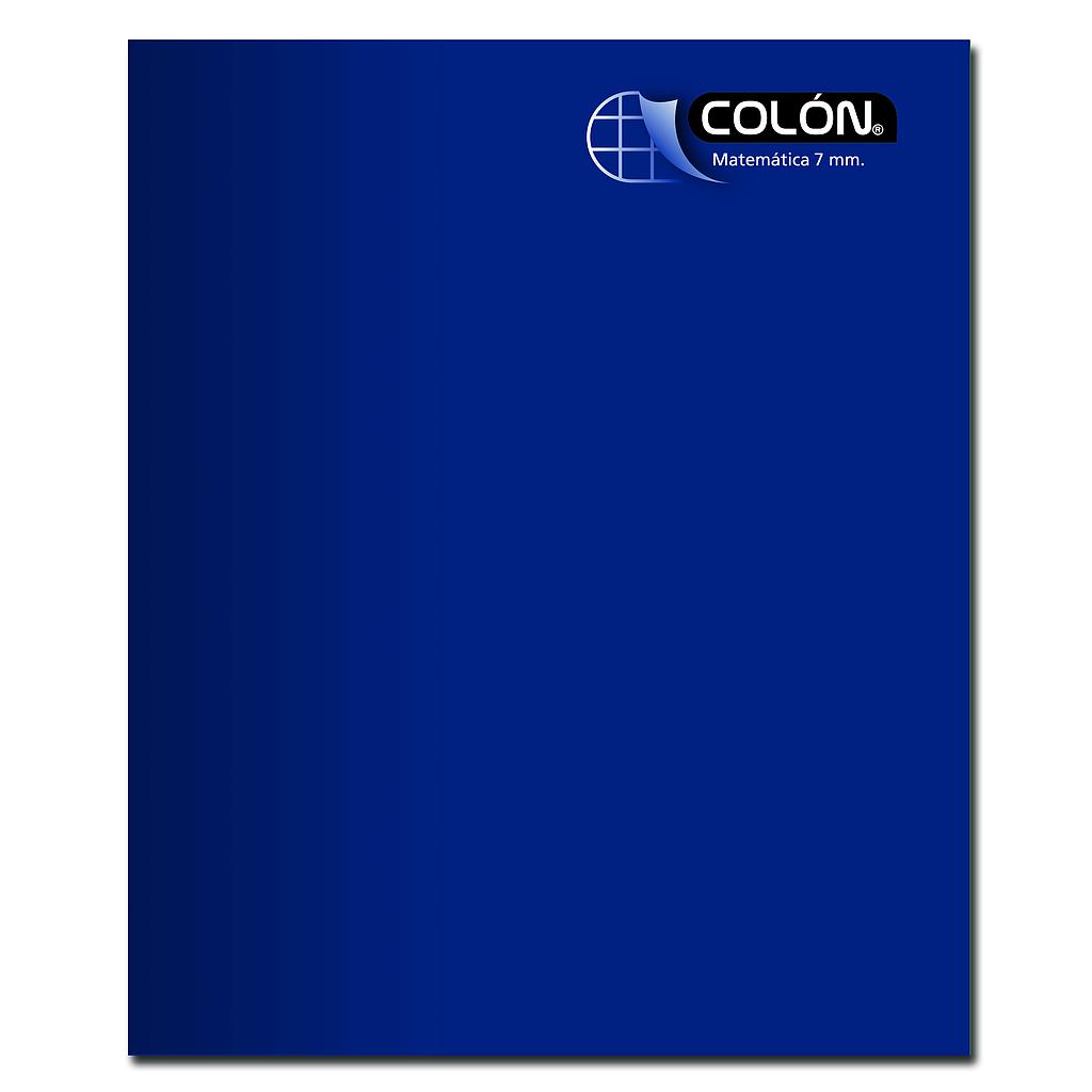 CUADERNO COLON DOBLEZ 7 mm 60 Hjs LISO