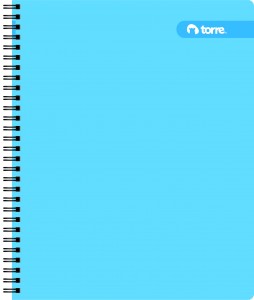 CUADERNO TORRE UNIV. 7mm 100 Hjs UNO LISO